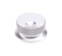 Potenciómetro con Interruptor de Volumen, Perilla Sólida de Aleación de Aluminio de 38 X 20 mm, con Relieve, para Amplificador de Audio, Color