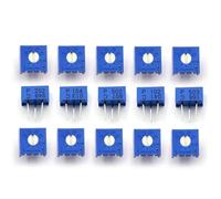 Potenciómetro de ajuste 3386P, 13 valores, 100R a 2M ohmios, 10% de tolerancia de resistencia, 500 unidades/lote(20K (203))