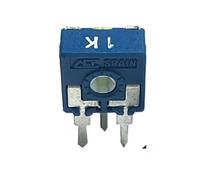 Potenciómetro de ajuste CA9, 10 Uds., PT10-1K, lado Vertical ajustable horizontal del orificio elíptico