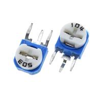 Potenciómetro de ajuste Rm063 Rm-063, resistencia variable, 1 kΩ, 2 kΩ, 5 kΩ, 10 kΩ, 20 kΩ, 50 kΩ, 100 kΩ, 200 kΩ, 500 kΩ, 1 mΩ(500 Ohm)