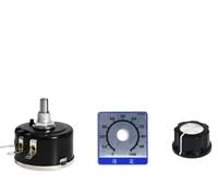 Potenciómetro de bobinado de alambre de una sola vuelta WX112 WX050 de 5 W, resistencia ajustable de 1 K, 2 K, 2 K, 4 K, 7 K, 10 K y 47 K, 10 unidades(13)
