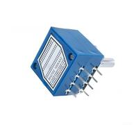 Potenciómetro de control de volumen con atenuador escalonado RH2702 para aplicaciones de audio de grado profesional y procesamiento de señales (RH 2702-100KA)