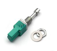 Potenciómetro de guitarra, B50K Push Pull Dual Balance Apilado Control de volumen largo, eje largo de guitarra medio eje