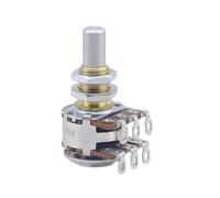 Potenciómetro de guitarra con volúmenes de sonido, potes cónicos dobles apilados concéntricos MN250K/MN500K para guitarra de eje dividido