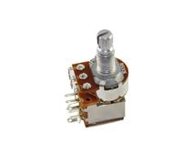 Potenciómetro de guitarra pull-up de eje largo métrico de 18mm A/B250/500 ohm, potenciómetro de eje largo dividido de volumen/audio (2 unidades)(A250K 2PCS)