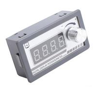 Potenciómetro de pantalla digital 10K Ohm Resistencia variable con LED de 4 dígitos para controlador de velocidad inversor PLC, ajuste de ganancia programable, salida suave, industrial (20K)