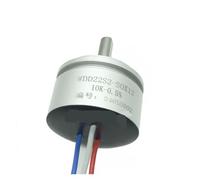 Potenciómetro de plástico conductor WDD22S2-SOX12, 1K, 2K, 5K, 10K, lineal 0,5%, sensor de desplazamiento angular, 1 unidad(2K Ohm)