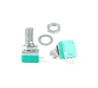 Potenciómetro de sello for amplificador de audio único RK097N, 3 pines, 15 mm de longitud, B1K, 5K, 10K, 20K, 50K, 2-10 unidades(RK097N 20K Ohm 5pcs)