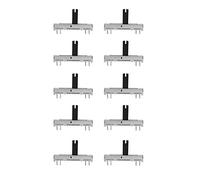 Potenciómetro deslizante B50K, piezas de guitarra, 10 obras (de arte) Potenciómetros deslizantes para reparación de guitarra de bricolaje, construcción de metal y pla con