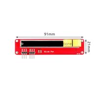 Potenciómetro deslizante de 10 K, módulo lineal de doble salida, placa de resistencia ajustable, 1-10 unidades(2pcs)