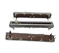 Potenciómetro deslizante doble de 7,5 mm A50K * 2, longitud del eje, con función de igualación de sonido (1 unidad)