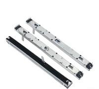 Potenciómetro deslizante lineal de viaje de 128 mm 10K Ohm B103 A103 tipo 6 Pin para control de volumen y panorámica de equipos de audio (A103 = 10K)