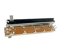 Potenciómetro deslizante recto doble de 75mm B10K B50K B100K A20K mango 15mm 1 Uds(10K Ohm)