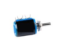 Potenciómetro enrollado de alambre multigiro WXD3, reóstato deslizante, 100R, 200R, 220R, 470R, 1K, 2,2 K, 3,3 K, 4,7 K, 6,8 K, 10K, 22K, 33K, 2 uds.(22K Ohm)