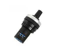 Potenciómetro giratorio Convertidor Inversor Interruptor de resistencia | LA42DWQ-22 Macetas de 1K 2K 5K 10K de 22 mm de diámetro(500K Ohm)