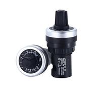 Potenciómetro LA42DWQ-22 1K2K5K10K regulador de velocidad del convertidor de frecuencia 20K500K potenciómetro regulador de velocidad de conversión de frecuencia(BigKnob-100k)