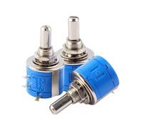 Potenciómetro multivuelta 3590S-2-202L de 2000 ohmios, 10 vueltas, resistencia ajustable, 1 unidad