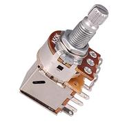 Potenciómetro Push Pull Switch Control Pot para Guitarra Eléctrica Bajo A50K, Plata, A50K, 2 piezas