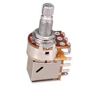 Potenciómetro Push Pull Switch Control Pot para Guitarra Eléctrica Bajo B100K, Plata, Tipo 1