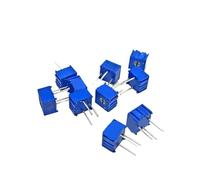 Potenciómetro trimmer multivuelta Potenciómetro de ajuste Cermet de resistencia variable 3362P, 10 unidades, 100R, 200R, 500R, 1K, 2K, 5K, 10K, 20K, 50K, 100K, 200K, 500K, 1M Ohm(500 Ohm)