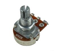Potenciómetro Vintage 250K para Fender Potenciómetro Vintage(B500K) | para resistencia 500K, eje ranurado preciso, material metal , perfecto para humbuckers, bajo