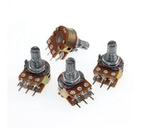 Potenciómetro WH148 de 20 mm, 3 pines, 6 pines, B1K, B2K, B5K, B10K, B20K, B50K, B100K, B250K, B500K, B1M, 1K, 2K, 5K, 10K, 20K, 50K, 100K, 250K, 500K, 1M.(20mm 50K,3PIN)