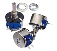Potenciómetros bobinados de una sola vuelta WX14-12 3 W, 1 K, 10, 20, 22, 56 R, 100, 220, 470, 2, 4,7(4K7 ohm)