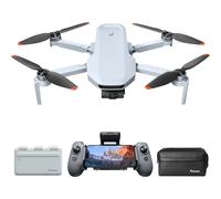 Potensic ATOM 2 Dron con Cámara para Adultos, Video 4K/Foto 8K, <249g, Gimbal 3 Ejes, Transmisión 10KM, Seguimiento AI, Grabación Vertical, AI Noche Shot, QuickShots, 96 Min de Vuelo Fly More Combo