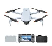 Potensic Atom 2 Fly More Combo con RC PTD 1, Dron con Cámara para Adultos, Video 4K/Foto 8K, ＜249g, Transmisión 10KM, Seguimiento AI, Grabación Vertical, AI Noche Shot, QuickShots (96 Min de Vuelo)