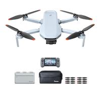 Potensic Atom 2 Fly More Combo con RC PTD 1, Dron con Cámara para Adultos, Video 4K/Foto 8K, ＜249g, Transmisión 10KM, Seguimiento AI, Grabación Vertical, AI Noche Shot, QuickShots (96 Min de Vuelo)