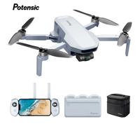 Potensic C0 Mini Drone 3 ejes cardán 6KM GPS 4K cámara profesional Drones sin escobillas RC juguete Quadcopter para regalos de viaje ATOM Fly More Combo