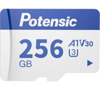Potensic Tarjeta de memoria original Atom 2, Atom, SE y LT, A1, U3, hasta 100 MB/s de velocidad de lectura, 256 GB