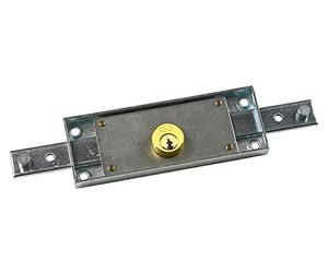 Potent C-1600 Cerradura central cilíndrica redonda, gris