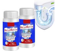 Potente agente de dragado de tuberías Desodorante de dragado de tuberías Limpiador de inodoros Limpiador de drenaje de fregadero Tubería de alcantarillado Obstrucción de ducha Polvo de drenaje para tu