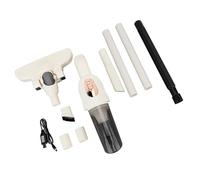 Potente Aspiradora Inalámbrica de Succión, Cepillo Rotativo de 270 ° Filtro Lavable de 10000Pa, Limpiador Doméstico de Mano para Teclado, Gabinete, Automóvil Doméstico