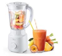 Potente batidora Teesa TSA3542W 500W 1,5L sin BPA, color negro, fácil limpieza