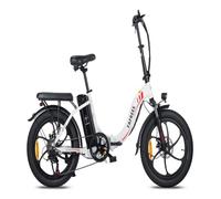 Potente bicicleta eléctrica fafrees f20 con motor de 250w y batería de 576wh