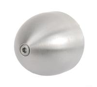 Potente boquilla de acero inoxidable 304060L con 1 orificio frontal y 6 orificios de pulverización traseros, 12 pulgadas, para limpieza a alta presión y desatascamiento de alcantarillados con cabezal