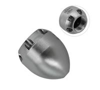 Potente boquilla giratoria de alcantarillado con agujeros de pulverización delanteros y traseros, diseñada para limpieza de tuberías de alta presión y prevención eficaz de obstrucciones (30 L)