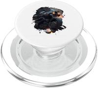 Potente Darkness Journey en una Motocicleta épica PopSockets PopGrip para MagSafe