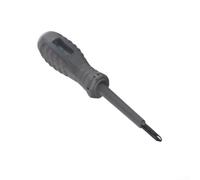 Potente destornillador plano aislado 163 mm de alto par (Cross bit) | Aislado hasta 1000 V, rango de 12-220 V, más seguro para el mango, prueba de fase, prueba de interrupción