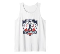 Potente diseño Be You con cadenas de estrellas y gráfico de llamas Camiseta sin Mangas
