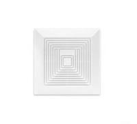 Potente extractor en línea silencioso para baño, cocina e inodoro, ventilación de conducto de bajo consumo con alto flujo de aire CFM, manejo de aire de montaje en techo de bajo ruido, blanco (9