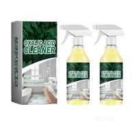Potente limpiador de ácido oxálico, potente limpiador de baño, spray extrafuerte, espuma de limpieza versátil para el hogar, contra la cal y la suciedad, elimina olores, 100 ml (2 unidades)
