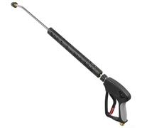 Potente limpiador de alta presión de 280 bar/4000 psi con varilla de pulverización de cobre para limpieza eficiente de patio y entrada (C)
