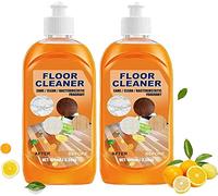 Potente limpiador de suelos descontaminante, limpiador de suelos de madera, limpiador de azulejos iluminador, limpiador de suelos natural, fuerte descontaminación, para suelos, azulejos (2 piezas)
