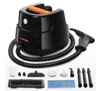Potente limpiador de vapor para el hogar, limpiador de vapor multiusos sin químicos, 3 volúmenes de vapor, mango cómodo, limpieza profunda portátil, vaporizador ligero para detalles de automóviles
