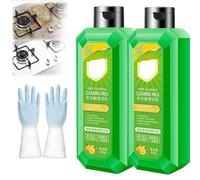 Potente loción limpiadora concentrada multifuncional, solución limpiadora para utensilios de cocina de 300 g, limpiador multiusos para cocina, baño y coche (2pcs)