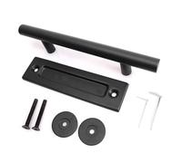 Potente mango deslizante redondo de acero suave, diseño ergonómico, organización rápida, biblioteca de cocina, cafetería, manija fuerte para puerta corrediza