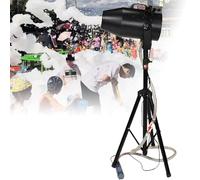 Potente máquina de espuma de 1000 W for fiestas, distancia de pulverización de 6 a 8 m, cobertura de 80 metros cuadrados, diversión for todas las edades, celebraciones de cumpleaños(Black)